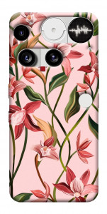 Чехол Floral motifs для Nothing Phone (3)