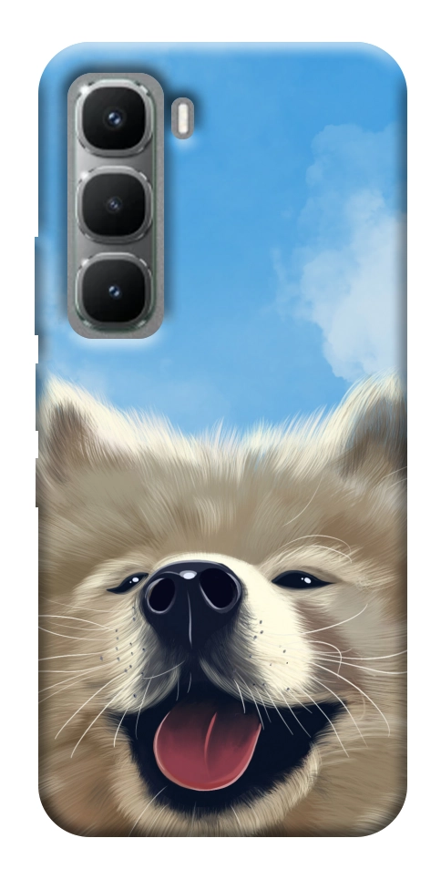 Чехол Samoyed husky для Infinix Hot 60 Pro