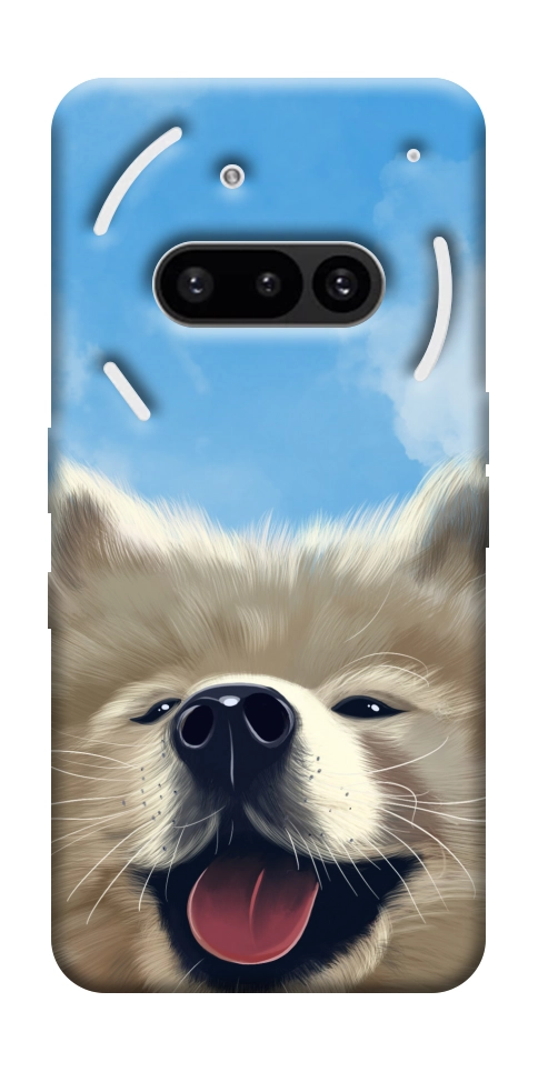 Чехол Samoyed husky для Nothing Phone (3a)