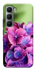 Чехол Кружевная гортензия для Infinix Hot 60 Pro