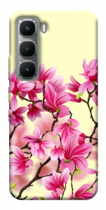 Чехол Цветы сакуры для Infinix Hot 60 Pro