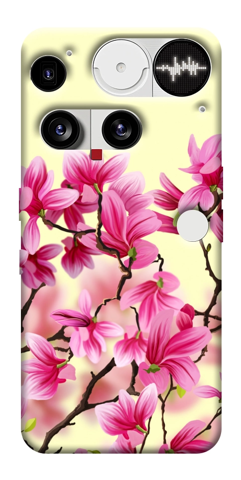 Чехол Цветы сакуры для Nothing Phone (3)