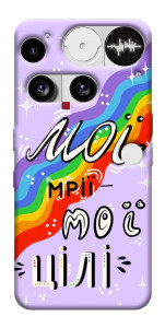 Чехол Мої мрії мої цілі для Nothing Phone (3)