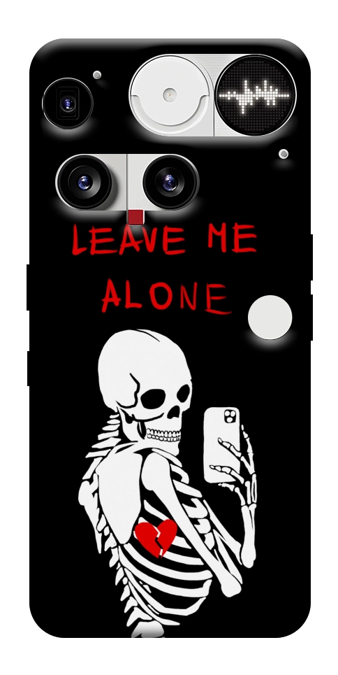Чехол Leave me alone для Nothing Phone (3)