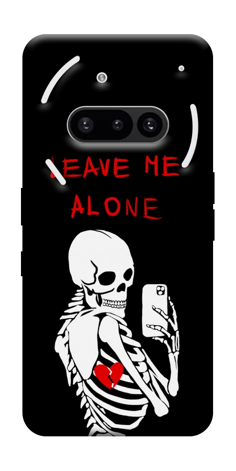 Чехол Leave me alone для Nothing Phone (3a)