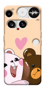 Чехол Медвежата для Nothing Phone (3)