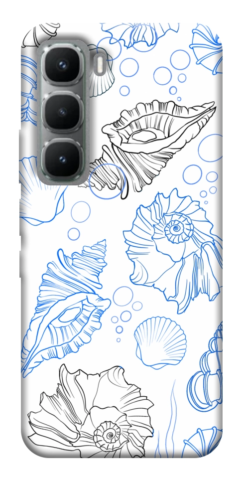 Чехол Морские ракушки для Infinix Hot 60 Pro