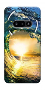 Чехол Закрученная волна для Nothing Phone (3a)
