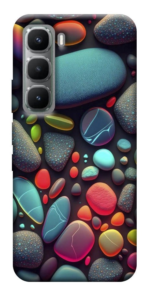 Чохол Різнобарвне каміння для Infinix Hot 60 Pro+