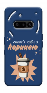 Чехол Енергія кави для Nothing Phone (3a)