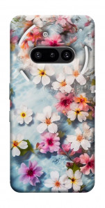 Чехол Floating flowers для Nothing Phone (3a)