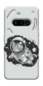 Чехол Кот космонавт для Nothing Phone (3a)