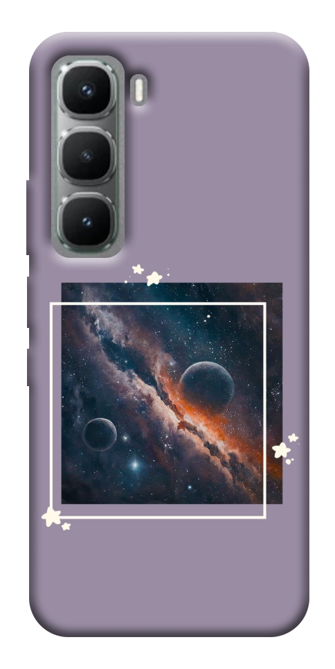 Чехол Космос в квадрате для Infinix Hot 60 Pro