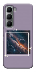 Чехол Космос в квадрате для Infinix Hot 60 Pro