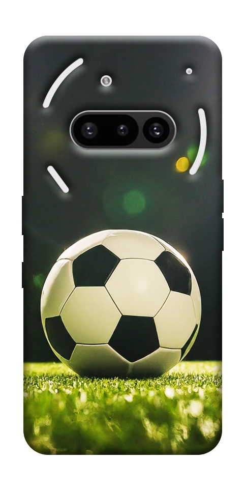 Чехол Футбольный мяч для Nothing Phone (3a)