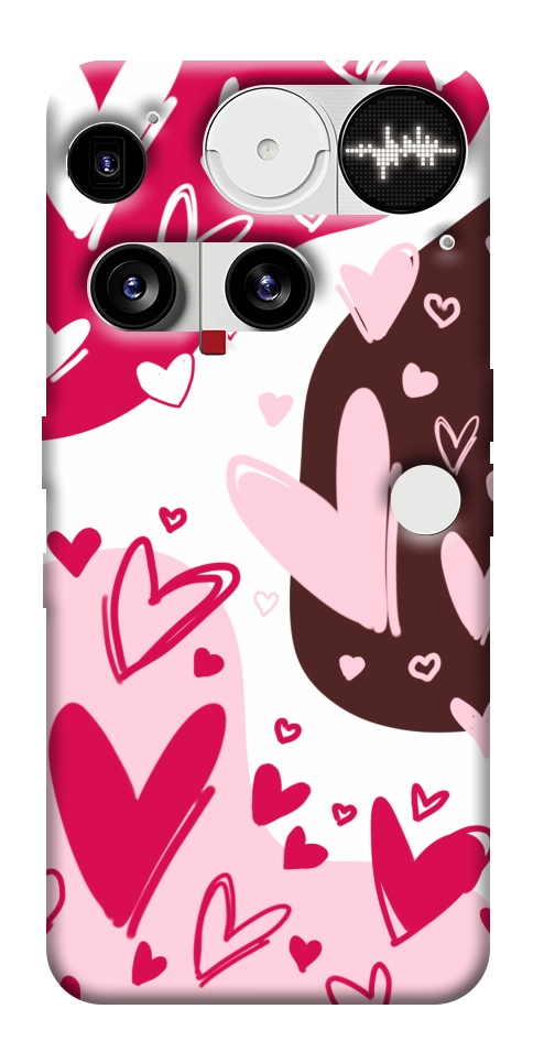 Чехол Hearts mood для Nothing Phone (3)