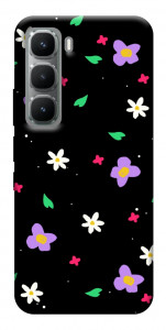 Чохол Квіти та пелюстки для Infinix Hot 60i