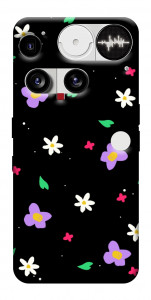 Чехол Цветы и лепестки для Nothing Phone (3)