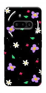 Чехол Цветы и лепестки для Nothing Phone (3a)