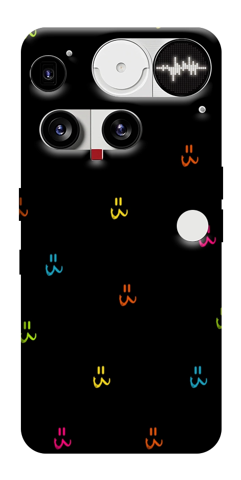 Чехол Colorful smiley для Nothing Phone (3)
