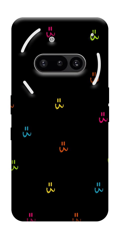 Чехол Colorful smiley для Nothing Phone (3a)