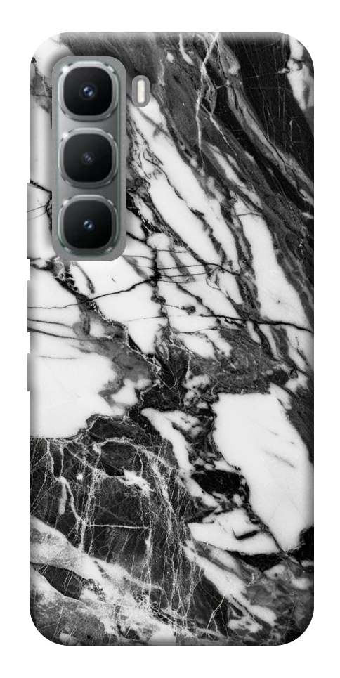 Чехол Calacatta black marble для Infinix Hot 60 Pro