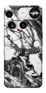 Чехол Calacatta black marble для Nothing Phone (3)