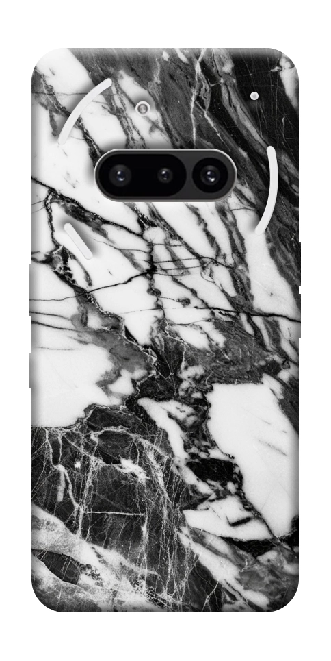 Чехол Calacatta black marble для Nothing Phone (3a)