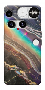Чехол Радужный мрамор для Nothing Phone (3)
