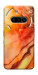 Чехол Красный коралл мрамор для Nothing Phone (3a)