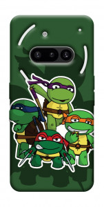 Чехол Green turtles для Nothing Phone (3a)