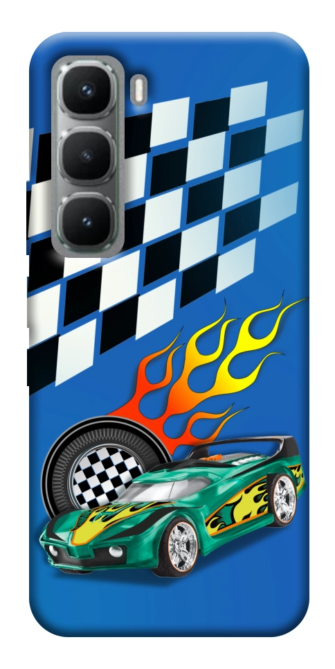 Чехол Гоночная машинка для Infinix Hot 60 Pro