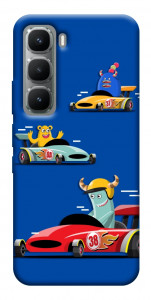 Чехол Монстры и машинки для Infinix Hot 60 Pro