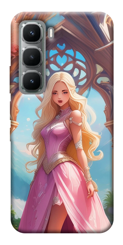 Чехол Принцесса для Infinix Hot 60 Pro