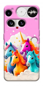 Чехол Пони в облаках для Nothing Phone (3)