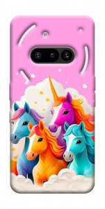 Чехол Пони в облаках для Nothing Phone (3a)