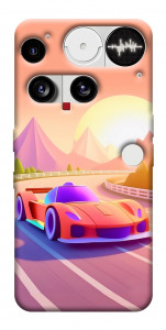 Чехол Машинка на закате для Nothing Phone (3)