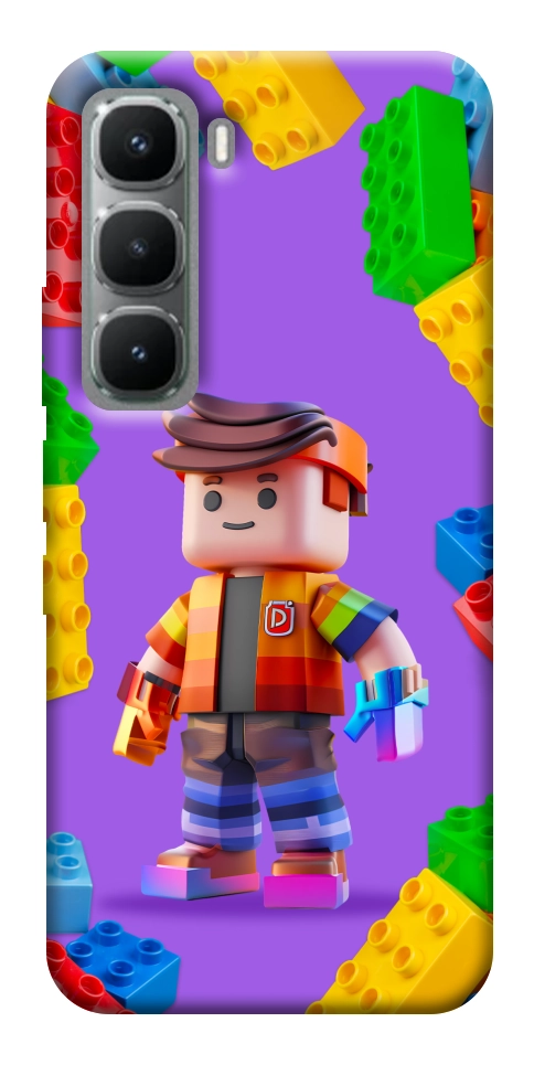 Чехол Colorful constructor для Infinix Hot 60 Pro