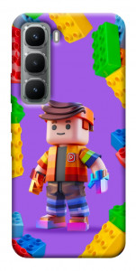 Чехол Colorful constructor для Infinix Hot 60 Pro