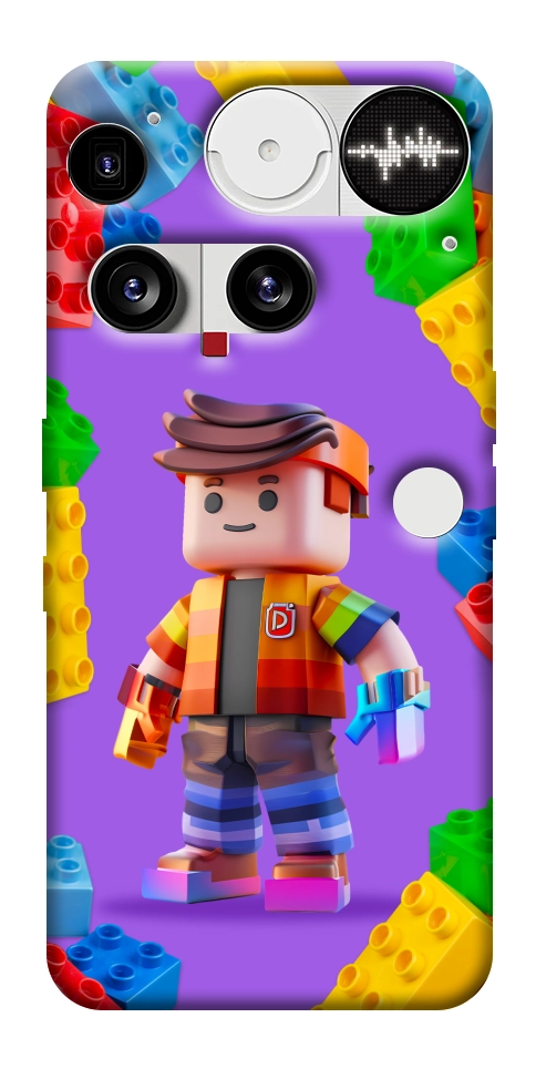 Чехол Colorful constructor для Nothing Phone (3)