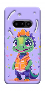 Чехол Мультяшный динозаврик для Nothing Phone (3a)