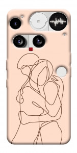 Чехол Couple line для Nothing Phone (3)