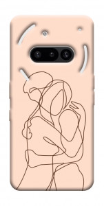 Чехол Couple line для Nothing Phone (3a)