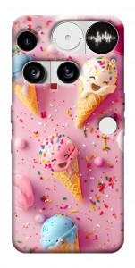 Чехол Веселое мороженое для Nothing Phone (3)