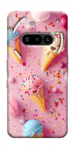 Чехол Веселое мороженое для Nothing Phone (3a)