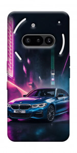 Чехол Неоновое BMW для Nothing Phone (3a)