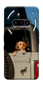Чехол Dog in the car для Nothing Phone (3a)
