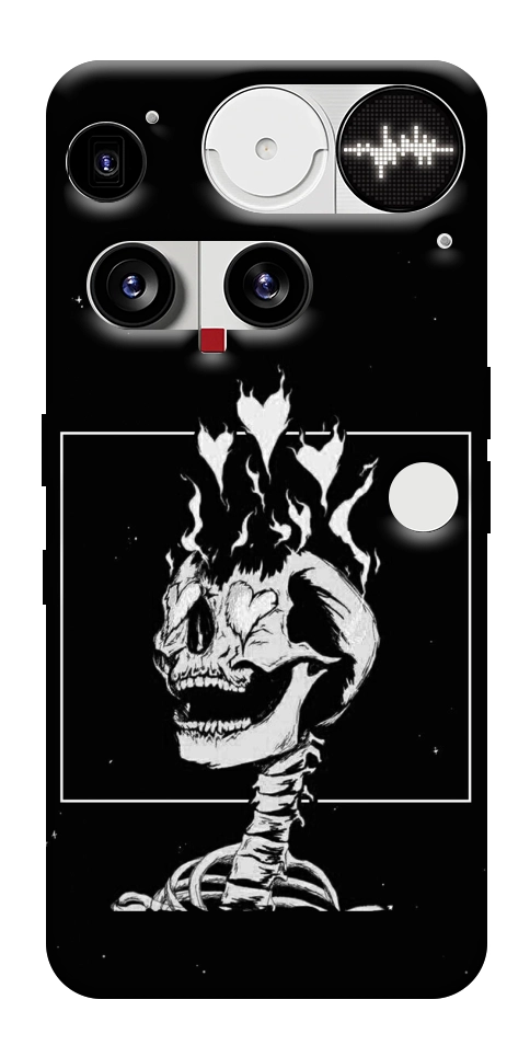 Чехол Искрит сердца для Nothing Phone (3)