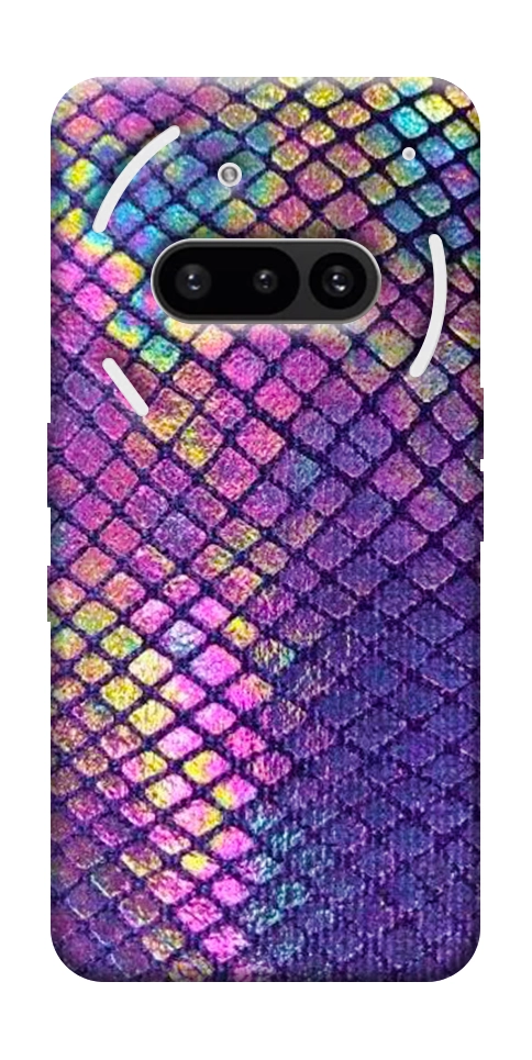 Чехол Neon snake skin для Nothing Phone (3a)