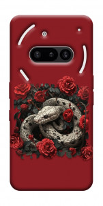 Чохол Roses snake для Nothing Phone (3a)